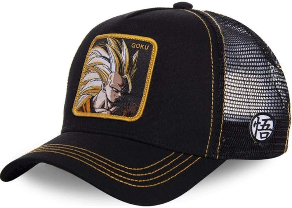 MLXBUMU Dragon Ball Hat Piccolo Baseball Cap Curved Brim Black