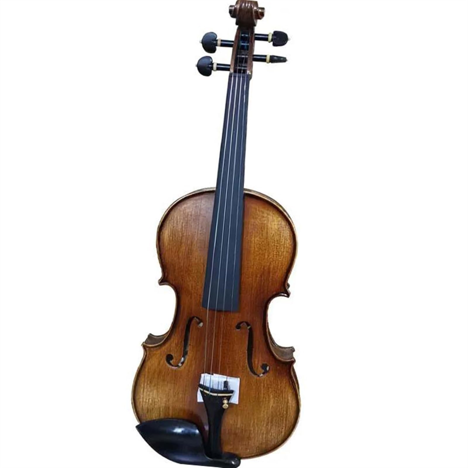 Violine Klassische Natürliche Flamme Violine Ebenholz Griffbrett Bogen Brasilien Holz(1/10)