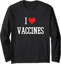 I Love Vaccines Long Sleeve T-Shirt