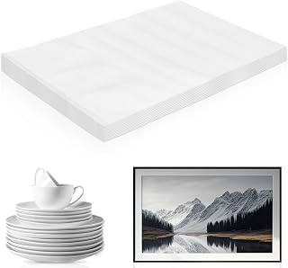 Dunzoom 10 Pcs 30 x 40 Inch Extra Large Foam Pouches, Cushion Foam Pouches for Moving, Moving Supplies Packing Wrap Bag for Large Dishes, Book, Photo Frame, Canvas Artwork and Fragile Items