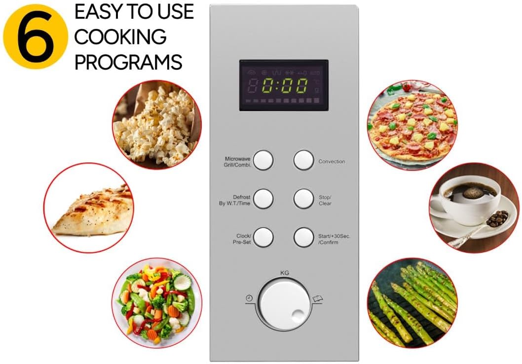 Valdymo skydelis su 6 gaminimo programų iliustracijomis