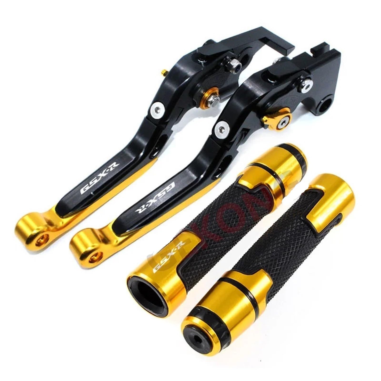 KTEBNWOSD Motorcycle Brake Clutch Lever Set Adjustable Folding for Suzuki GSXR600 GSXR750 GSX-R 600 750 K6 K8 2006-2010 Brake Clutchs Levers