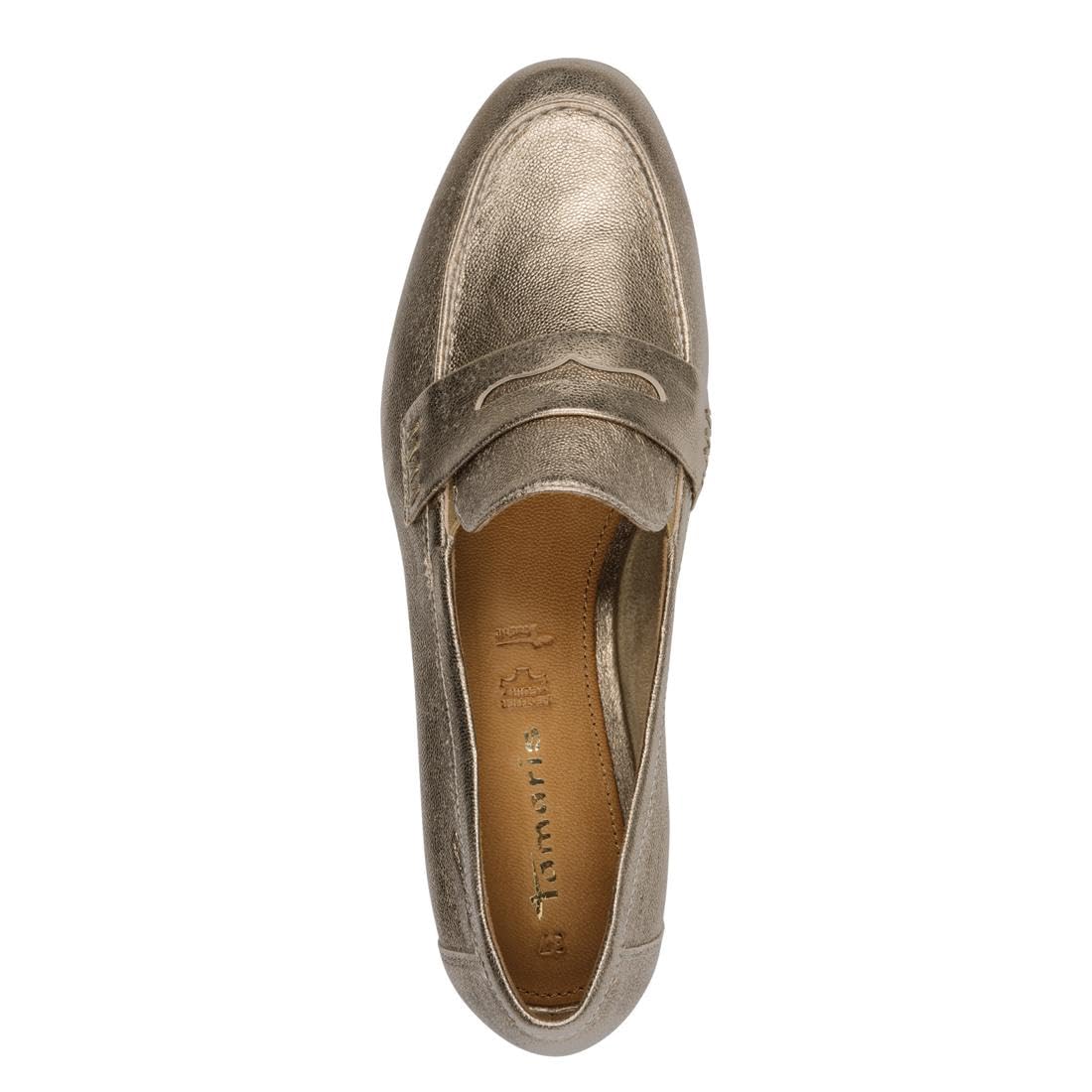 Tamaris Mocassin Femme plat Cuir