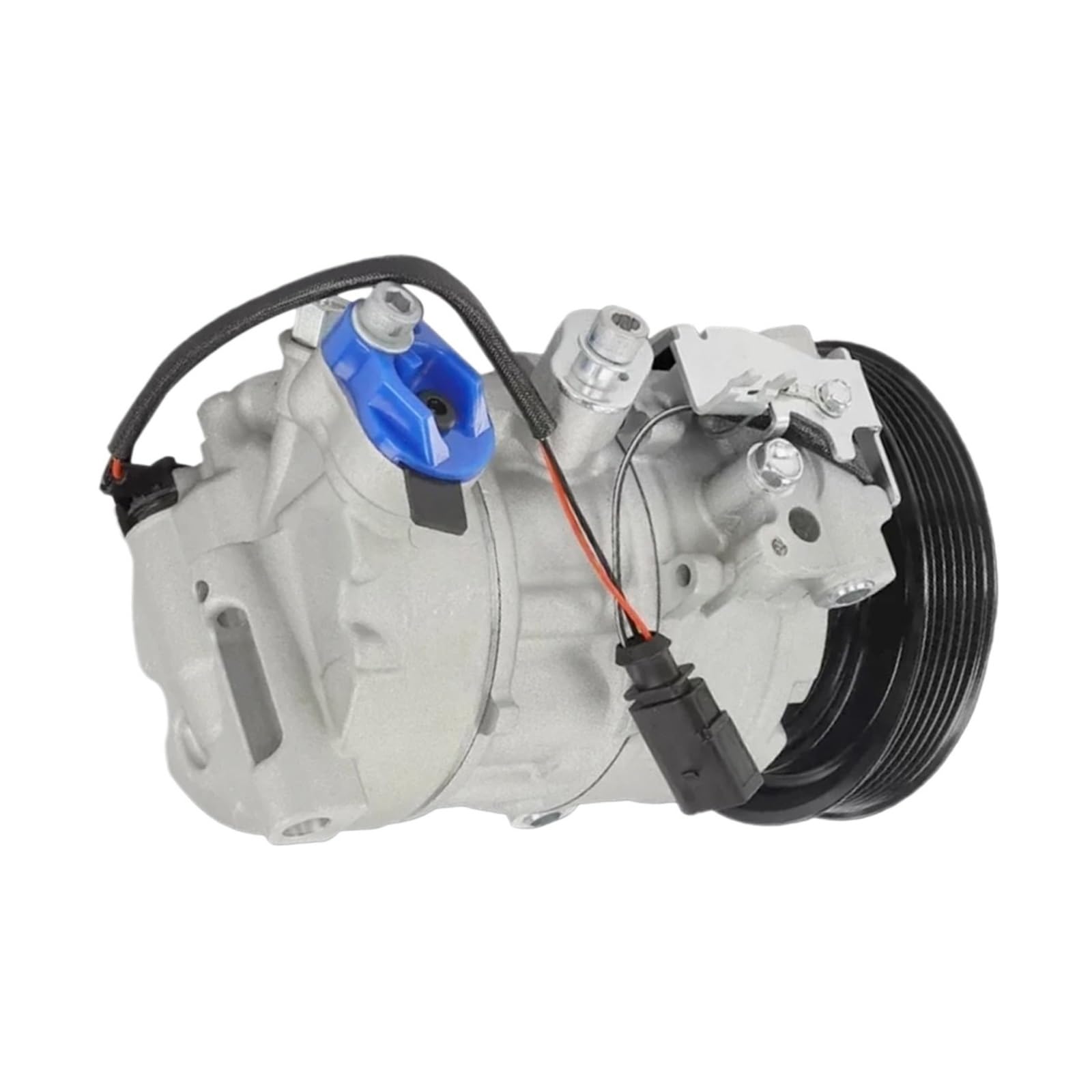 Jmcxwlaq One Color 4M0820803b Ac Compressor With 6-Groove Pulley Compatible With Audi A6 A7 Quattro Q7 V6 3.0L
