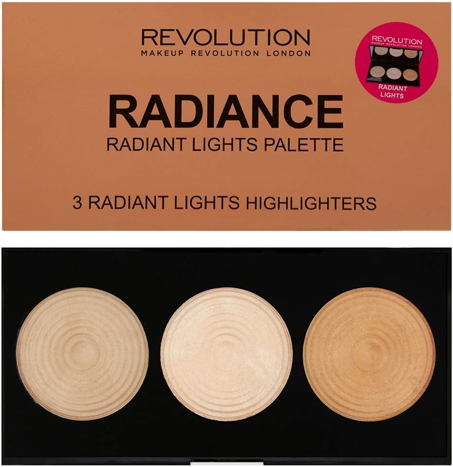 Makeup Revolution London Makeup Revolution Highlighter Palette Radiance, 15g