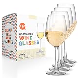 TaZa Outdoor Plastic Wine Glasses With Stem (12oz) | Unbreakable Tritan Stemware For Travel, Pool, Camping, Beach, Picnic, Everyday Use | Dishwasher Safe | Set of 4 12oz, Set of 4