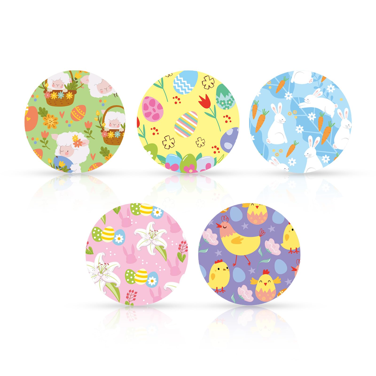 Pack of 25 Sensor Covers for Libre 2/3, Waterproof Medical Sensor Adhesive Plasters with Easter Motif, Breathable CGM Patch Stickers, Compatible with Libre (Not Porous)-picture-11