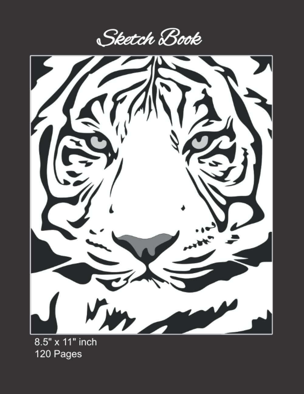 Tiger Sketch Book: Tiger Sketch Book: Large Sketchbook Notebook for Drawing, Doodling or Sketching: 120 Pages, 8.5x11". Blank Paper Drawing and ... Paper Pad for Artists and Amateurs