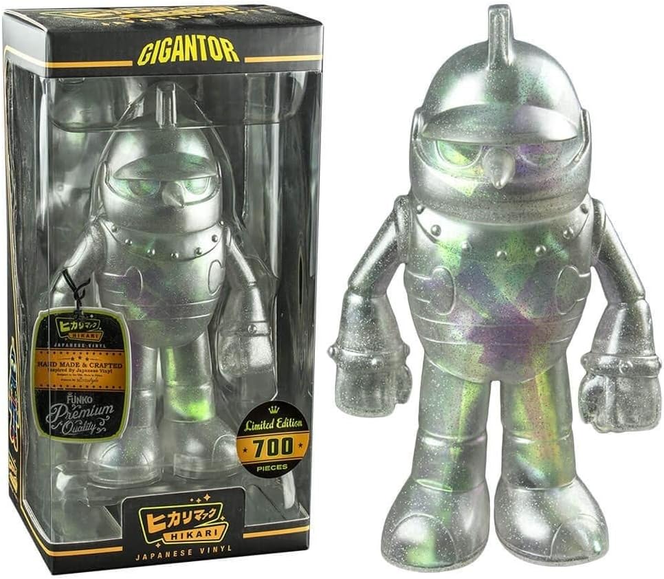 Funko Forcefield Glitter Gigantor Hikari Sofubi Vinyl Figure Limited Edition 700