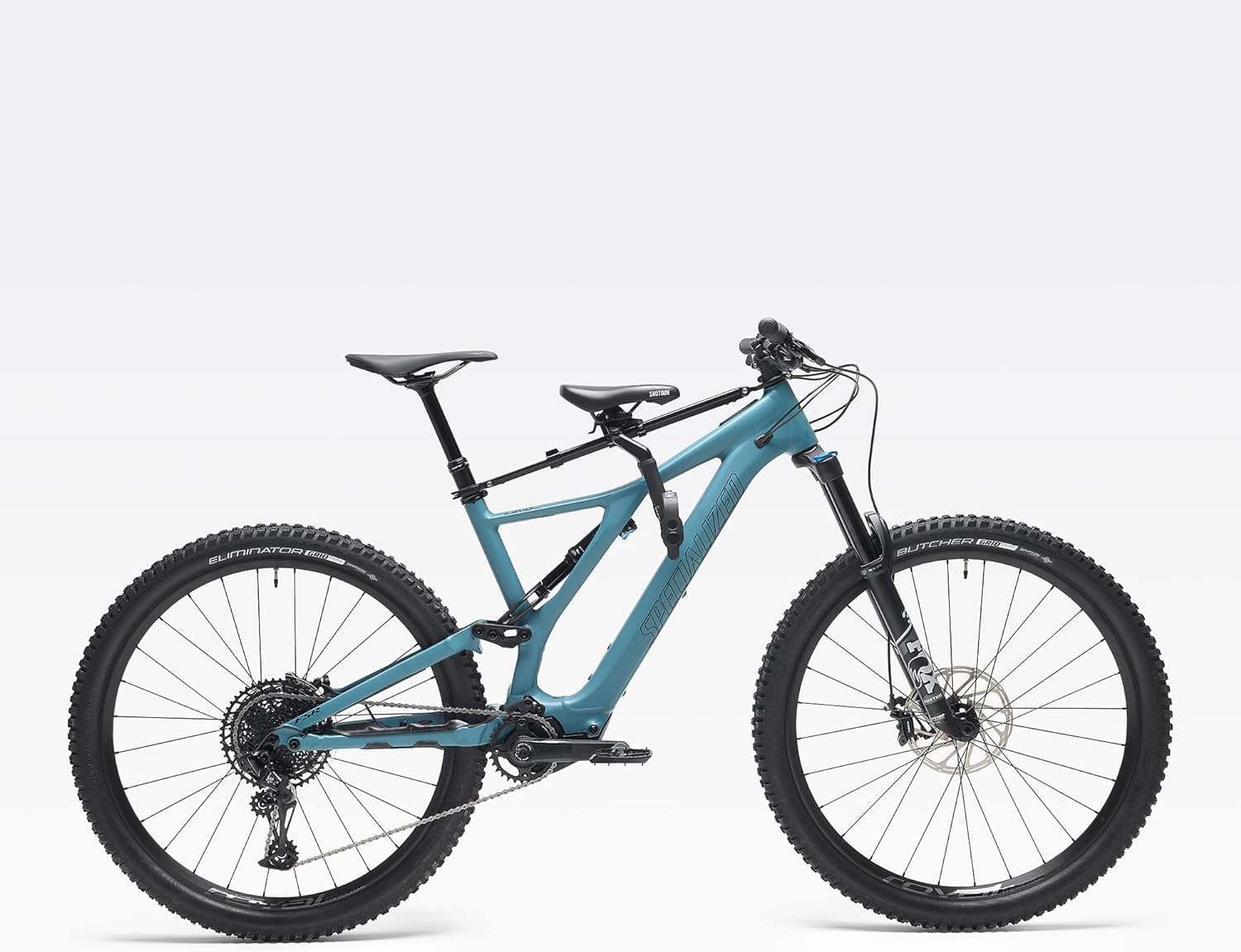 Kids Ride Shotgun – Pro dziecięce siodełko rowerowe + kierownica – montaż z przodu, dla dzieci w wieku od 18 miesięcy do 5 lat, pasuje do większości nowoczesnych rowerów górskich i e-bike’ów