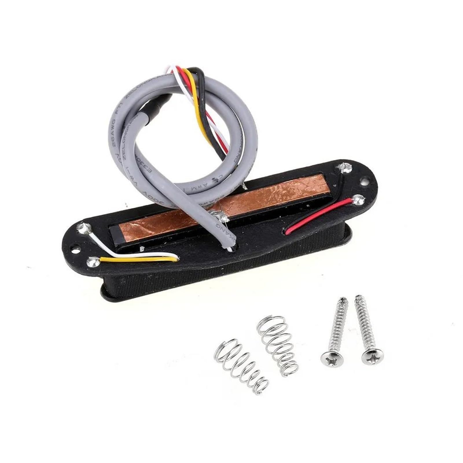 Repuestos Para Pastillas De Guitarra Pastilla Media Humbucker Mini Hot Rail Negra De Bajo Gauss | Para guitarra eléctrica Str.