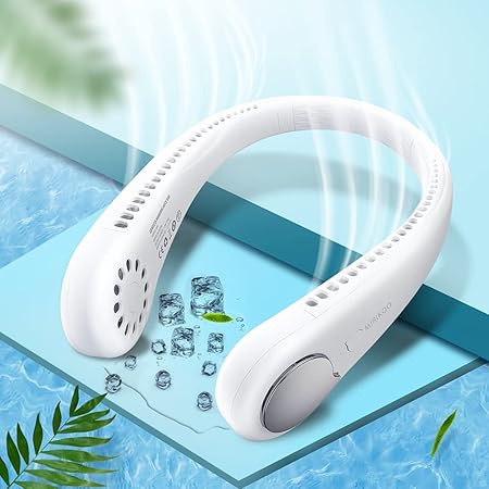 Amazon 首掛け扇風機 羽なし くびかけ扇風機 ネッククーラー 携帯扇風機 Usb充電式 3段階風量 角度調整可 1800mah超大容量 長時間連続使用 軽量 静音 熱中症対策 Mirikoo 携帯扇風機 通販