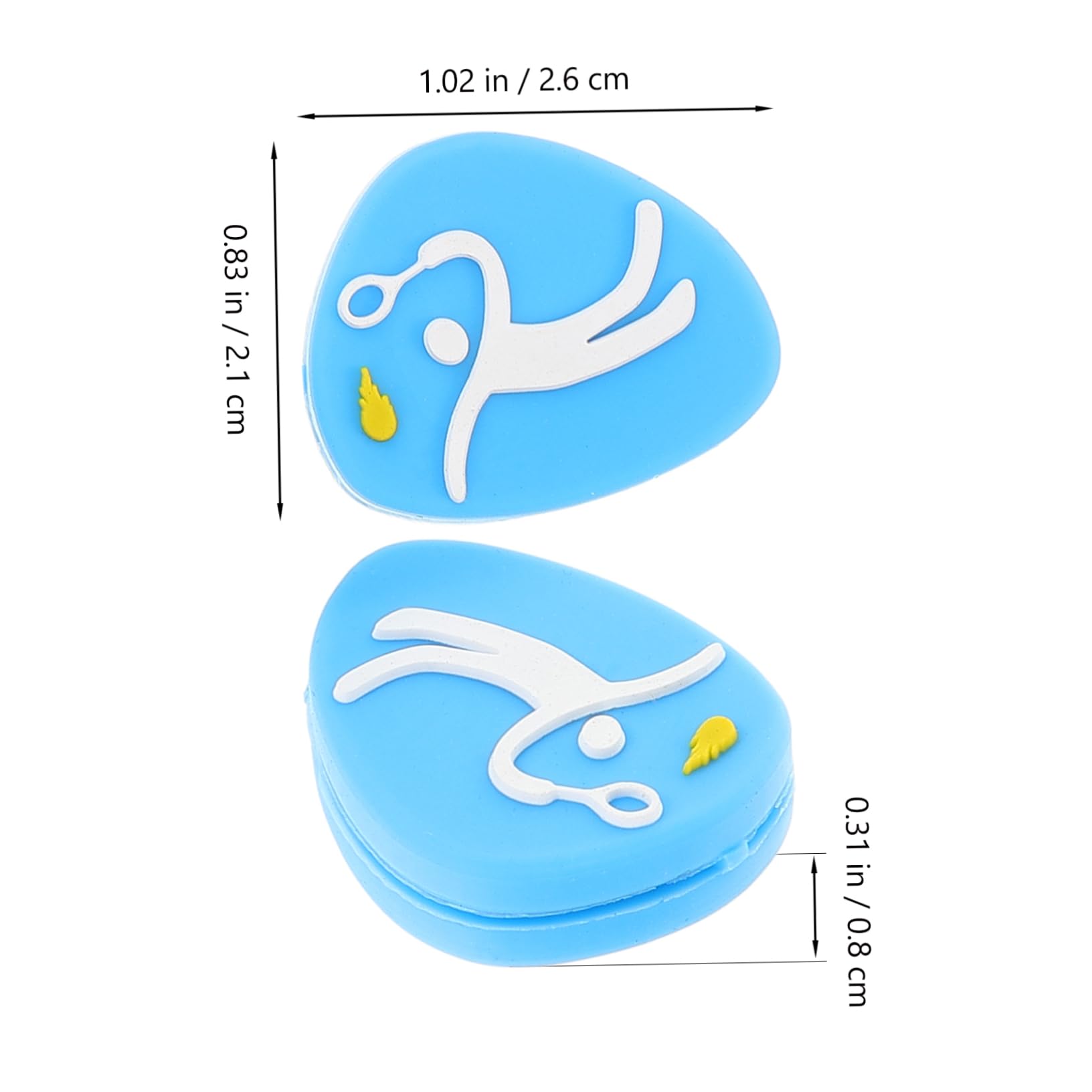 KICHOUSE Silicone Tennis Racket Dampeners 4 Pcs Vibration Dampener Tennis Racket Accessories Elbow Wrist Strain Relief