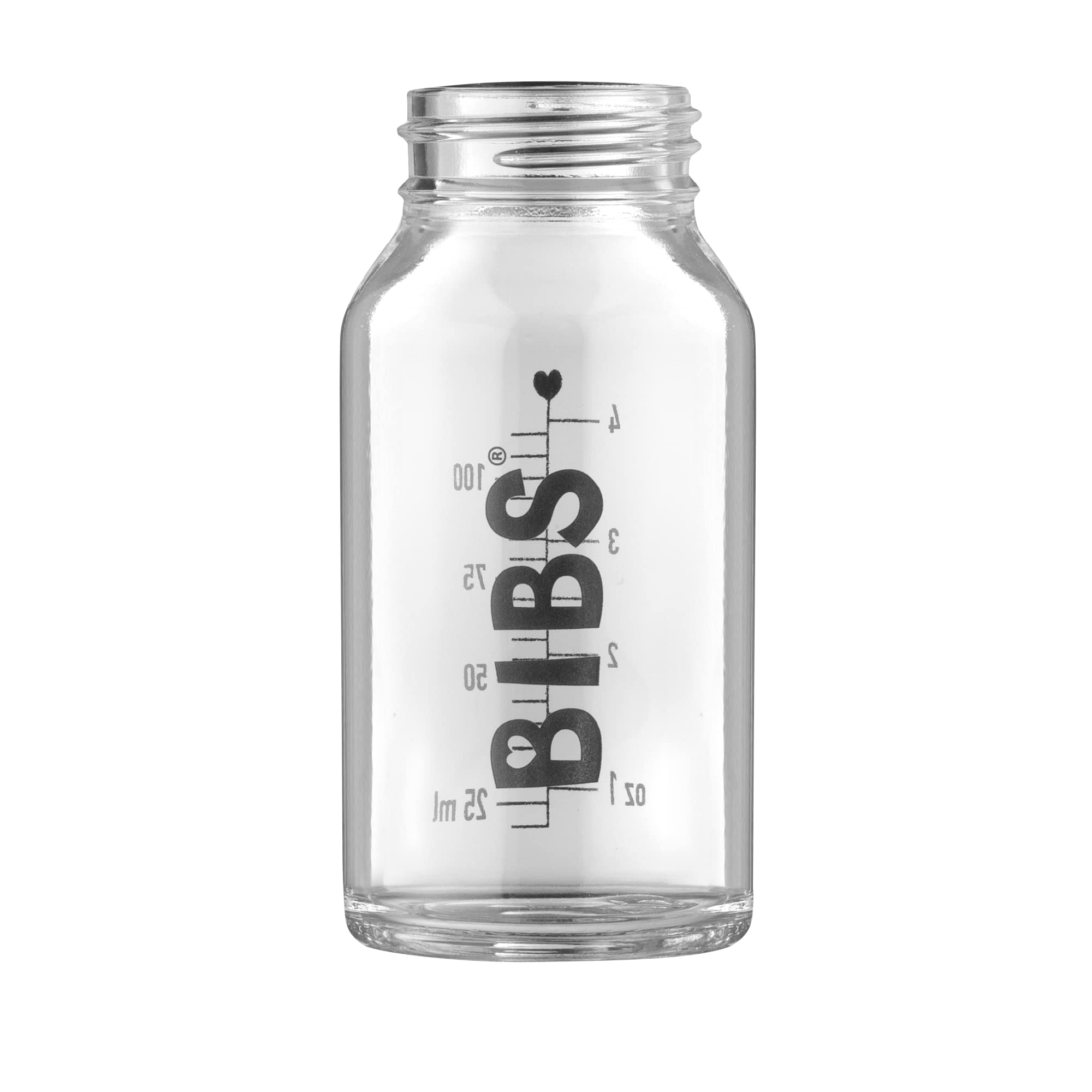 BIBS Glass Bottle 110ml | Made in Denmark