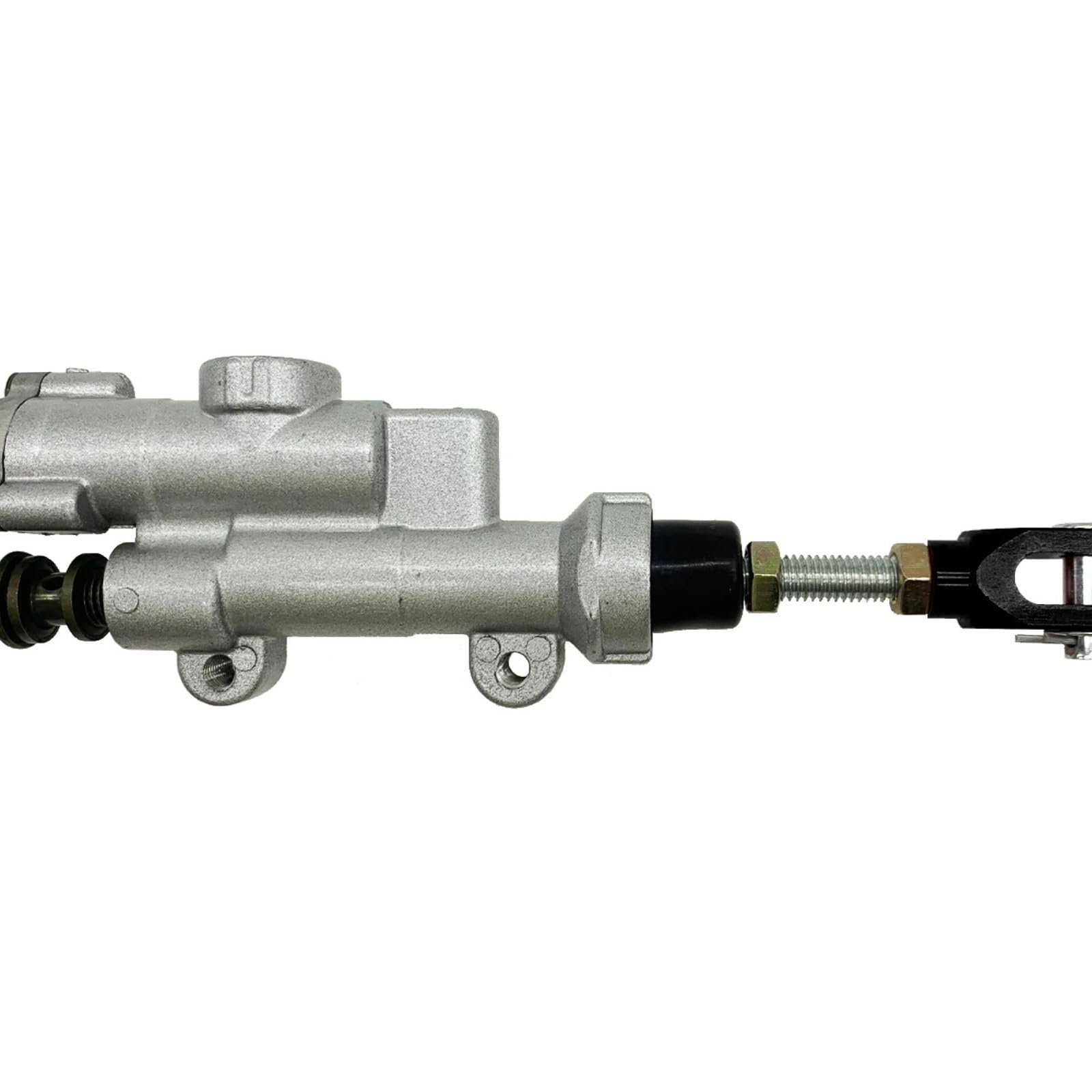 APSHDNCU Forward Brake Pump Fit for CR125R CR250R CRF250R CRF450R CRF250X CRF450X Motorcycle Rear Brake Master Cylinder(Black)