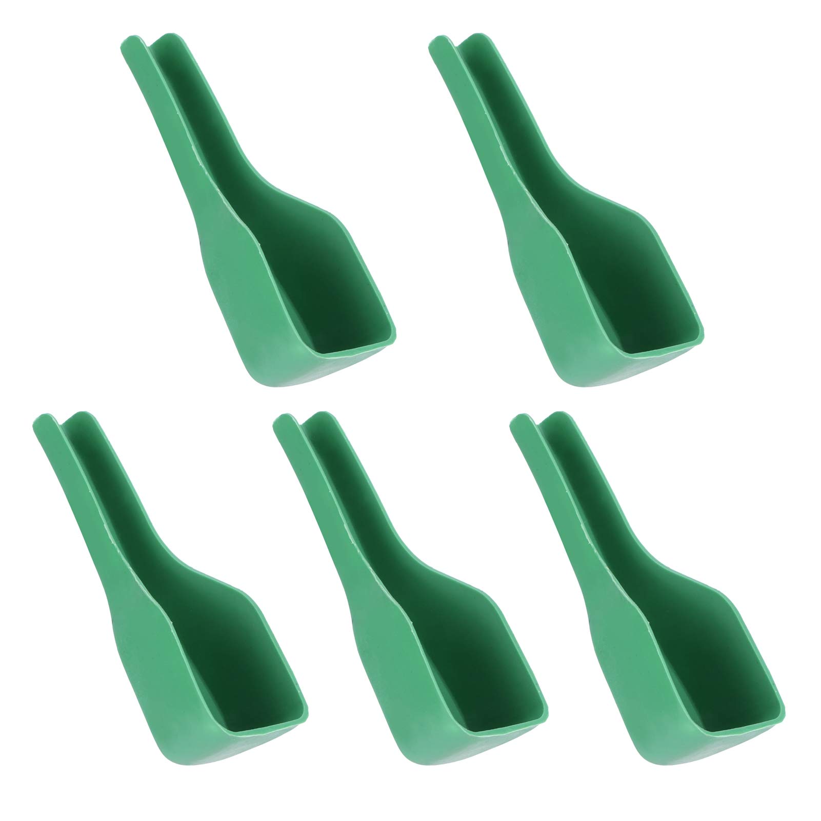 5Pcs Bird Feeding Spoon Plastic Food Shovel Birdcage Feeder Accessories Supplies