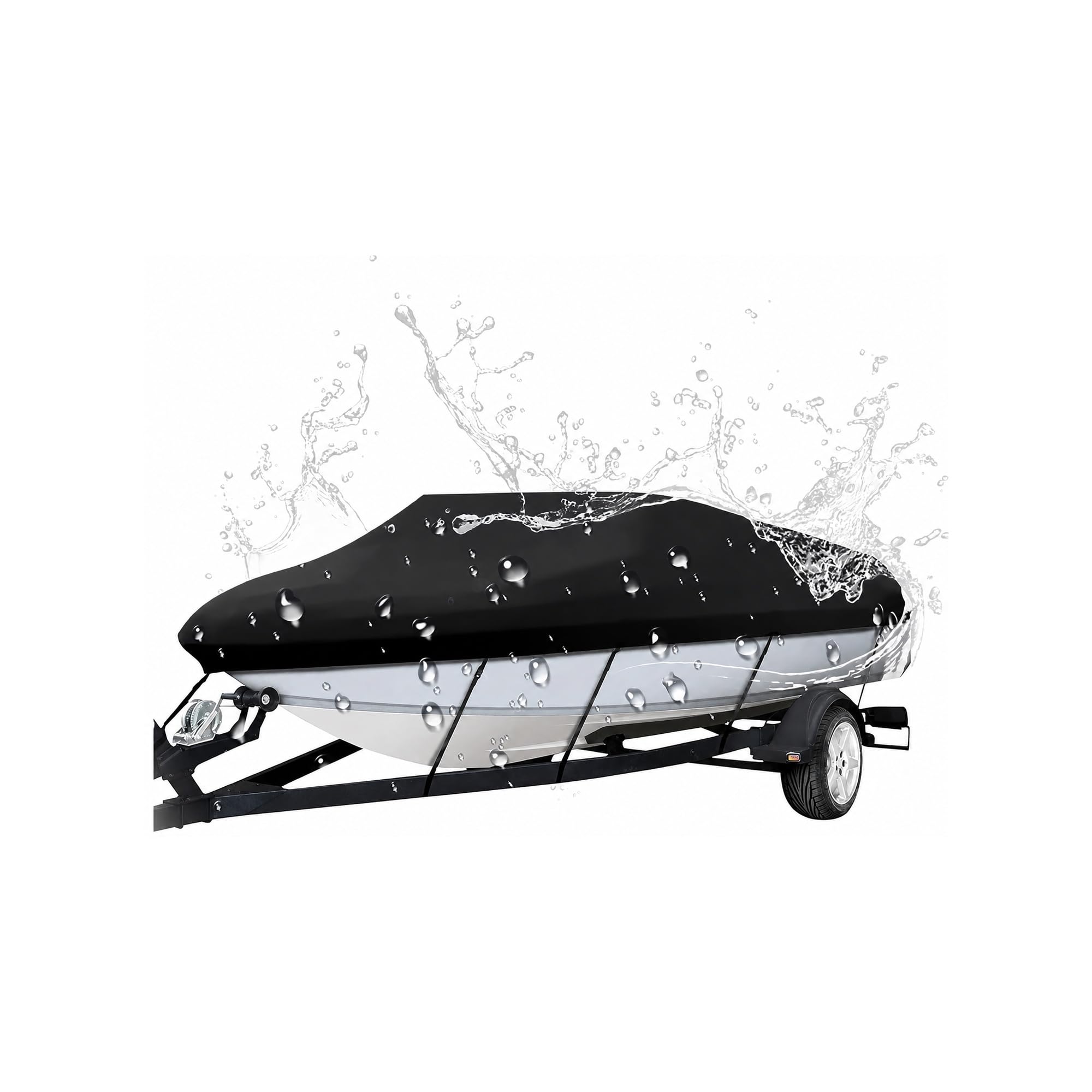 Boat Cover for Crestliner 1650 Fish Hawk 2015–2023 2024 2025 2026