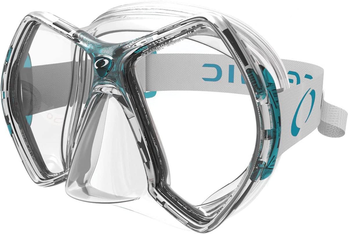Oceanic Cyanea Ultra Scuba Mask - Clear Lens - Clear/Gray