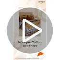 Image of Monique Brand Cotton Bedsheet Double Bed King Size with 2 Pillow Covers | 100% Pure Cotton, Floral Printed