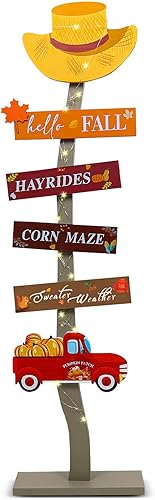 Miniatura 9 de Letrero de madera iluminado para porche de invierno, decoración de porche de bienvenida con texto en inglés "Let It Snow", guantes de sombrero de