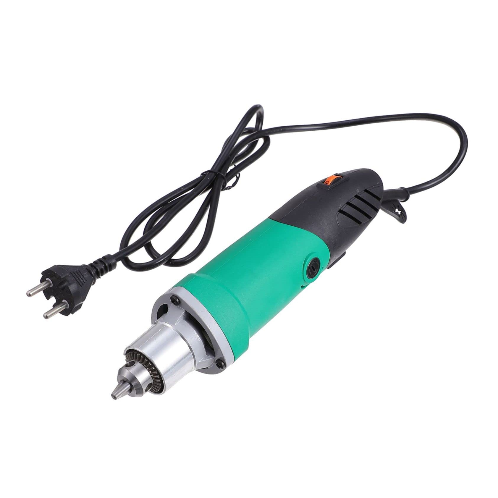 Mini Utensile Rotativo Elettrico 500w 220v Mandrino 6.5mm | 35000rpm, Velocità Regolabile a 6 Livelli, Corpo in Plastica e Metallo, Compatibile Testa a Spazzola