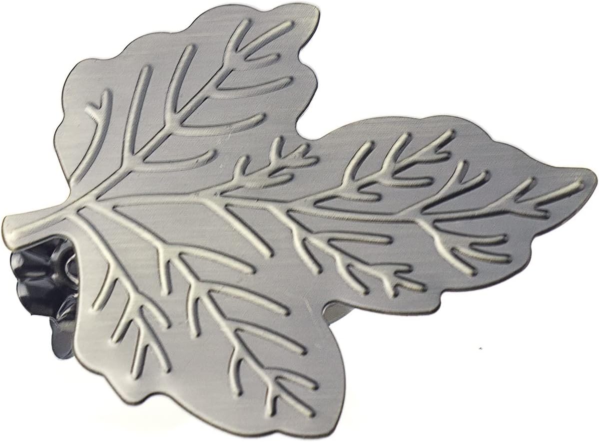 カーテンクランプ ホームデコレーション用カーテンアクセサリー リーフカーテン装飾(カラー:ブラック、サイズ:7 * 8.1cm) (