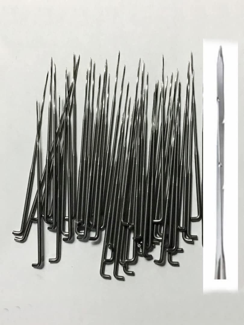 Morezmore M00934x50 50pc Felting Needle 38G Medium Spiral Triangular QC1