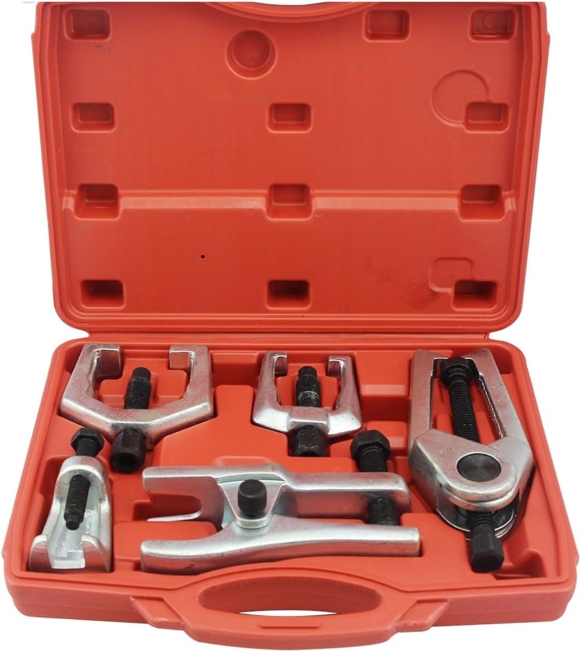 Front End Service Tool Kit Ball Joint Tie Rod Set Pitman Arm Puller Remover 5pcs