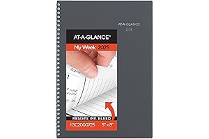 2025 Weekly Planner: AT-A-GLANCE GC2000725 5x8