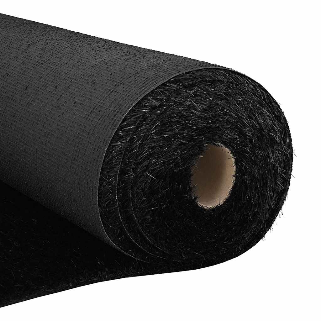 vidaXL Erba Artificiale Nero 500 x 100 x 3 cm Polipropilene, Soluzioni per Erba Sintetica, Alternativa Bassa Manutenzione, Prato Eco-Friendly per Esterni e Giardini