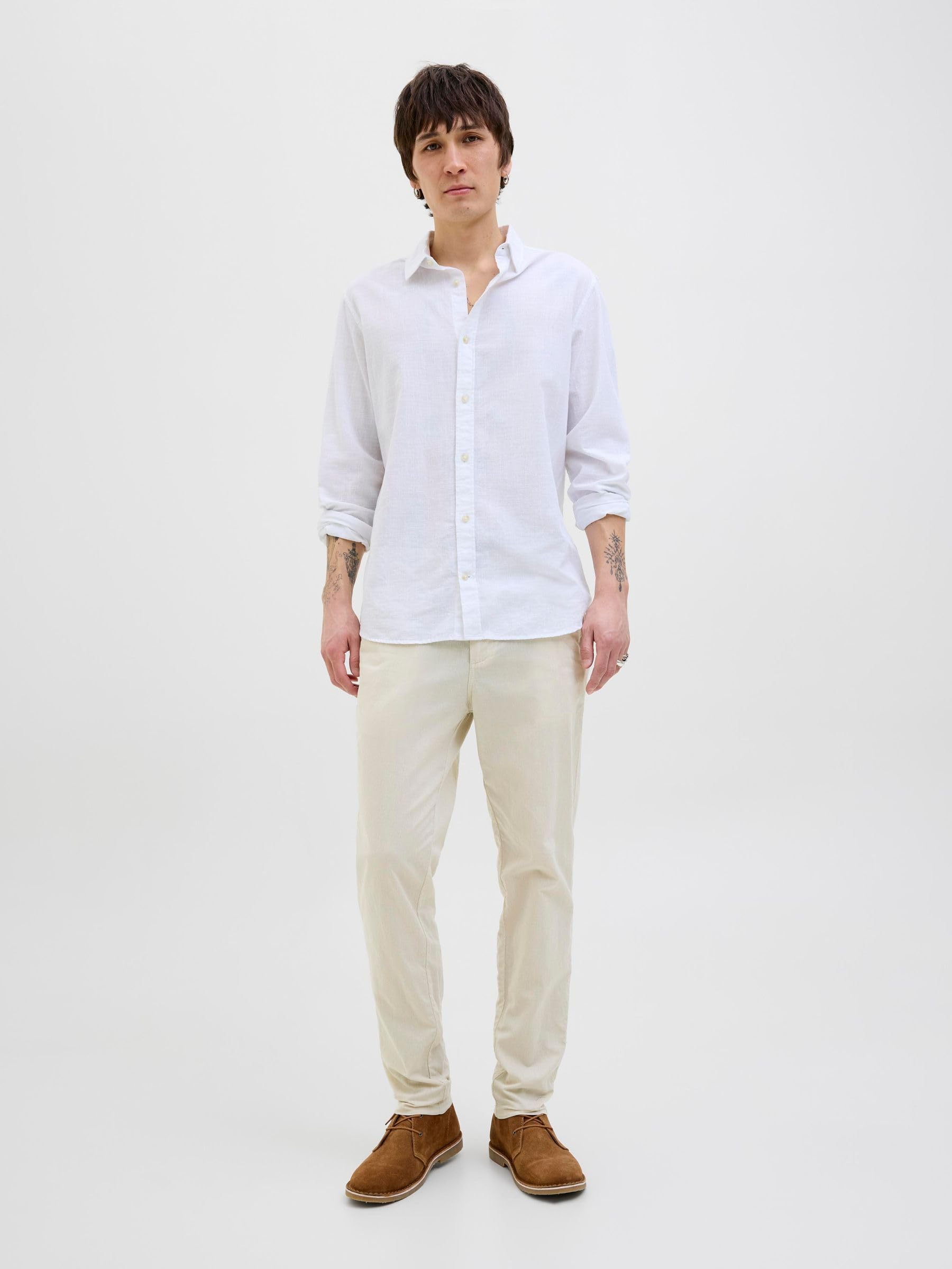 JACK & JONES Male Klassische Hosen Tapered Fit Klassische Hosen