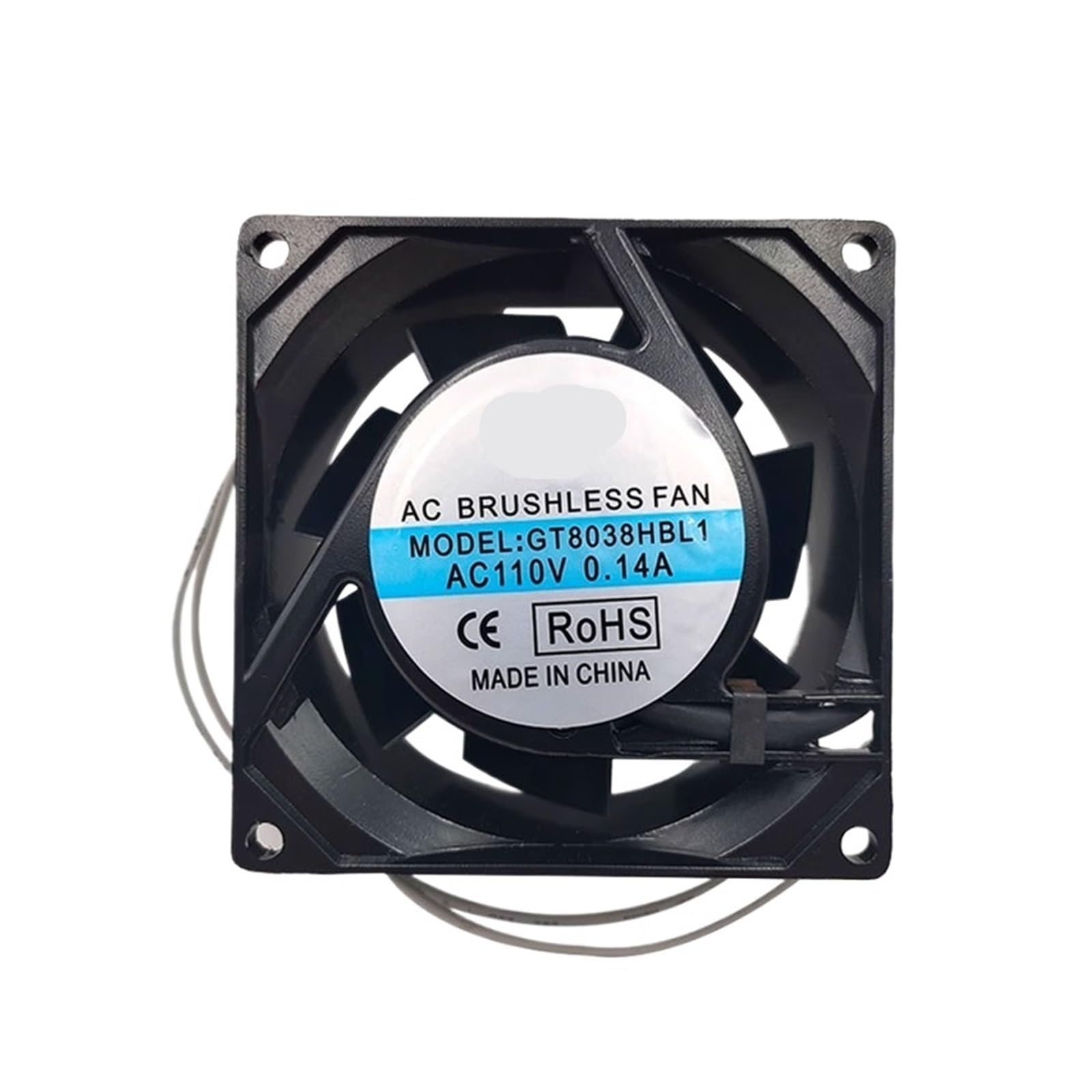 VDOQTLJT GT8038HBL1 AC 110V 0.14A 8038 80 * 80 * 38mm 8cm Cooling Fan