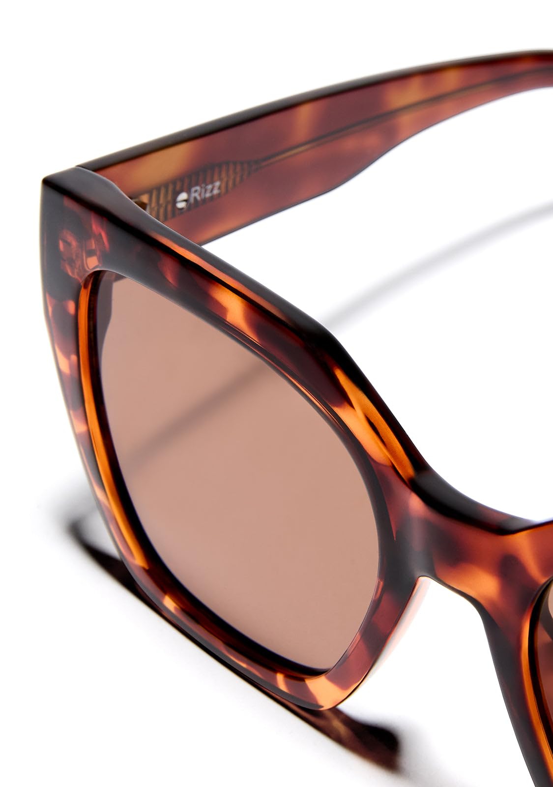 D.Franklin Occhiali da sole - Unisex - Con lenti protettive UV - Modello rizz - Quadrati - Per uomo e donna - Sunglasses