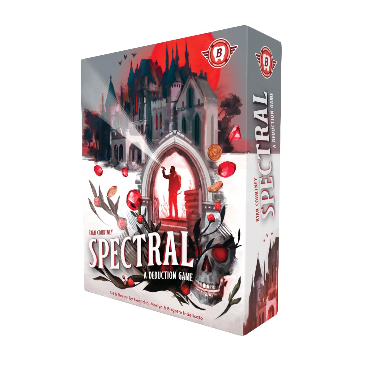 Sponsored Ad - Bitewing Games - Spectral Deduction and Bidding Board Game for 2-5 Players - Find Treasures and Avoid Specters - Beginner and Advanced Modes to Tailor Game to Your Experience