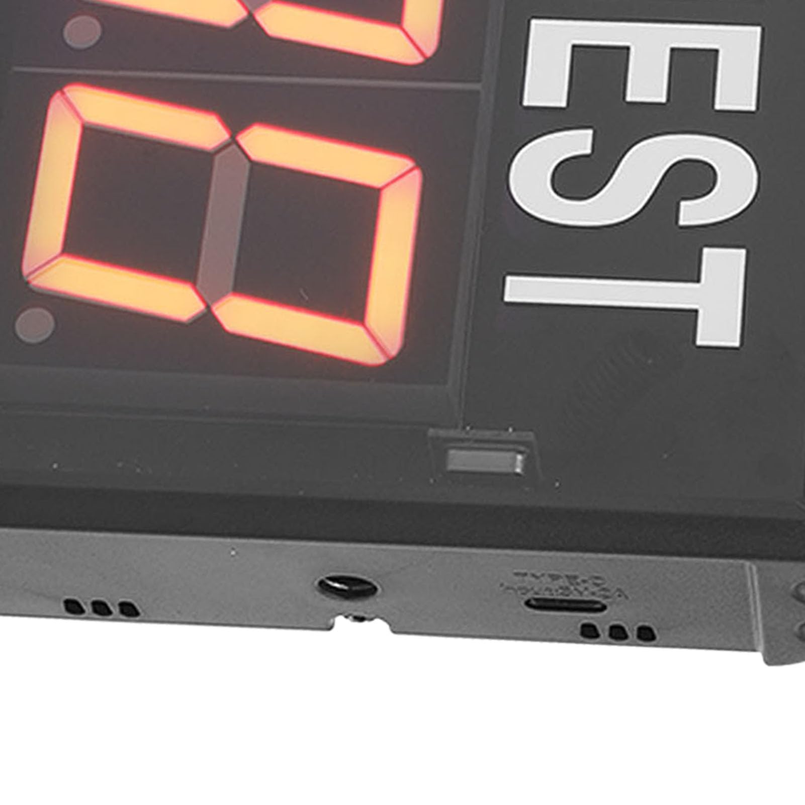 Tbest Elektronische Digitale Anzeigetafeln, Elektronische Anzeigetafel, Aluminiumlegierung, Fernbedienung, 100–240 V, Digitale Tischanzeigetafel für Basketball, Volleyball