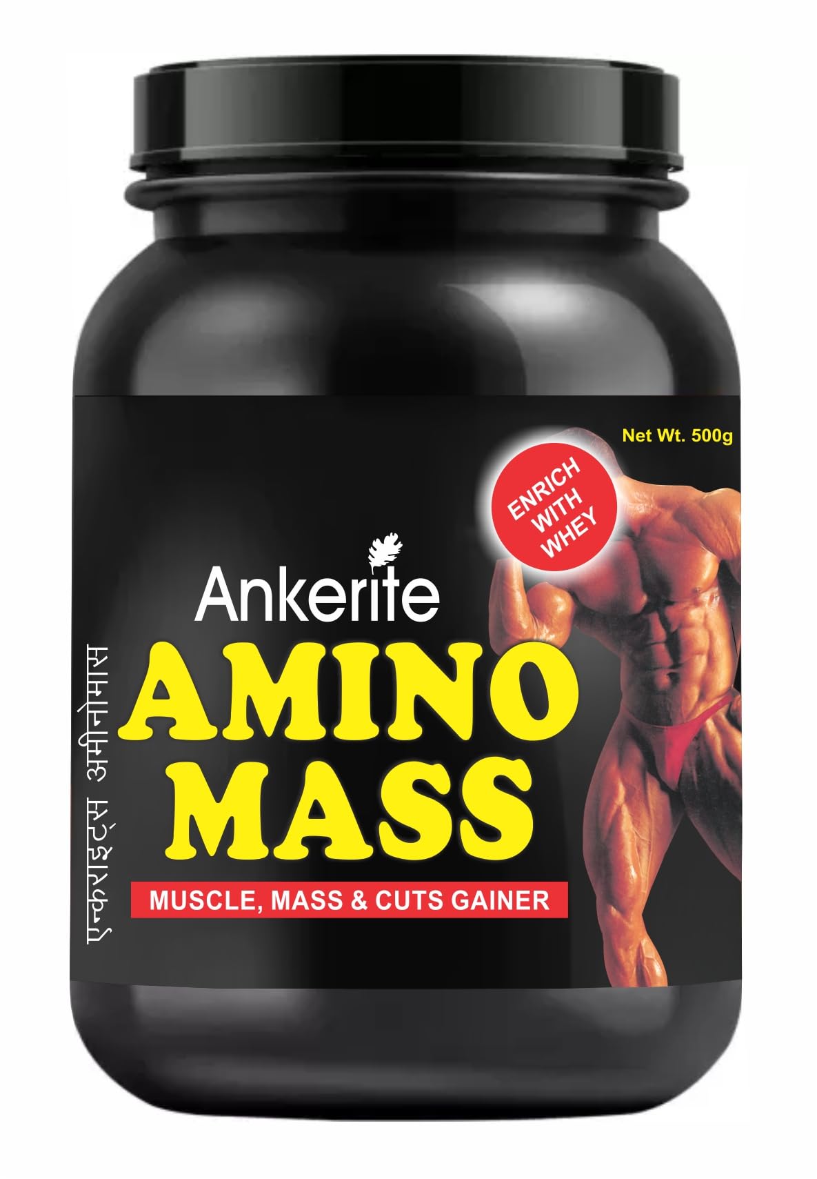 Ankerite Amino Mass Gainer | Ayurvedic Herbal Weight & Muscle Gainer | Enriched with Essential Amino Acids & Natural Herbs | Supports Healthy Weight Gain, Stamina & Digestion-image-40