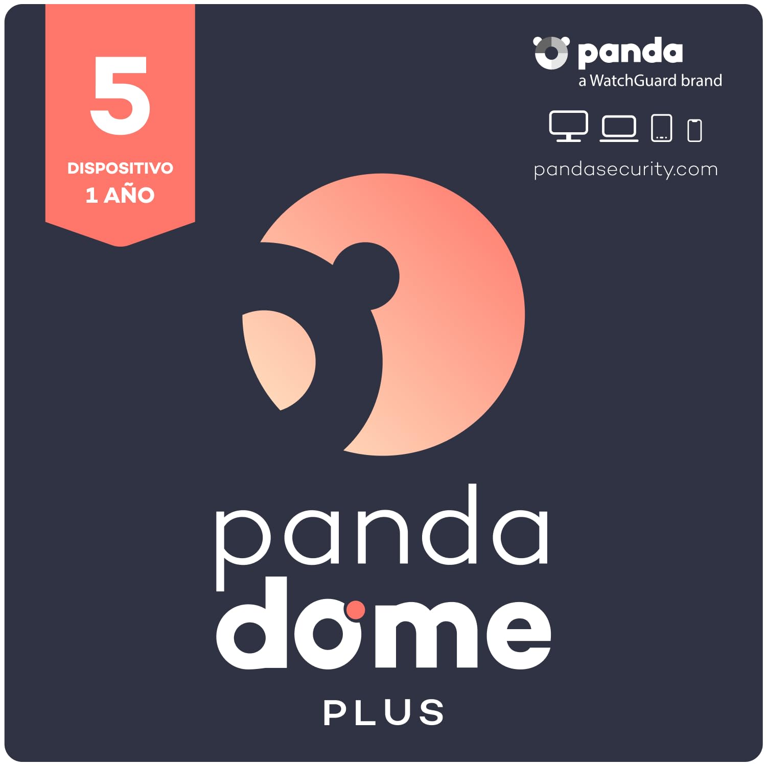 Panda Dome Plus 2026 Antivirus en la nube con VPN, Optimizador de Dispositivos, Control Parental