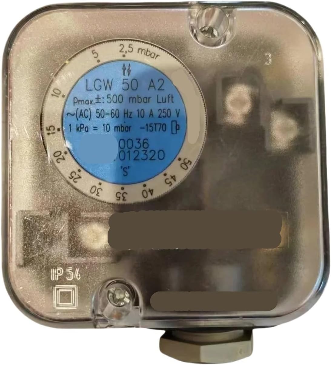 Wind Pressure Switch | Models LGW3A2, LGW10A2, LGW50A2, LGW150A2(LGW150A2)