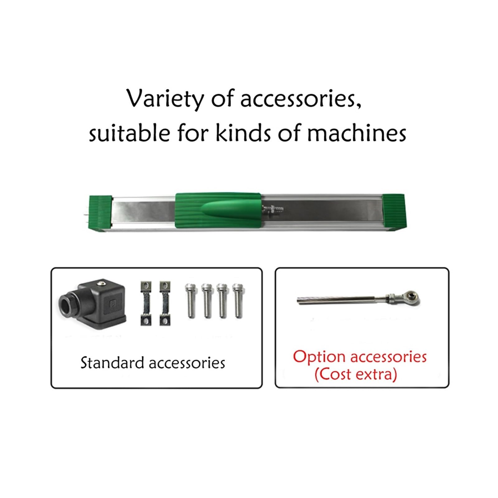 Potenciómetro Lineal de Movimiento del Sensor transductor de inyección KTF-1000 1150 1250 1450 1500 1600 1750 1800 2000 mm(Ktf-1500)
