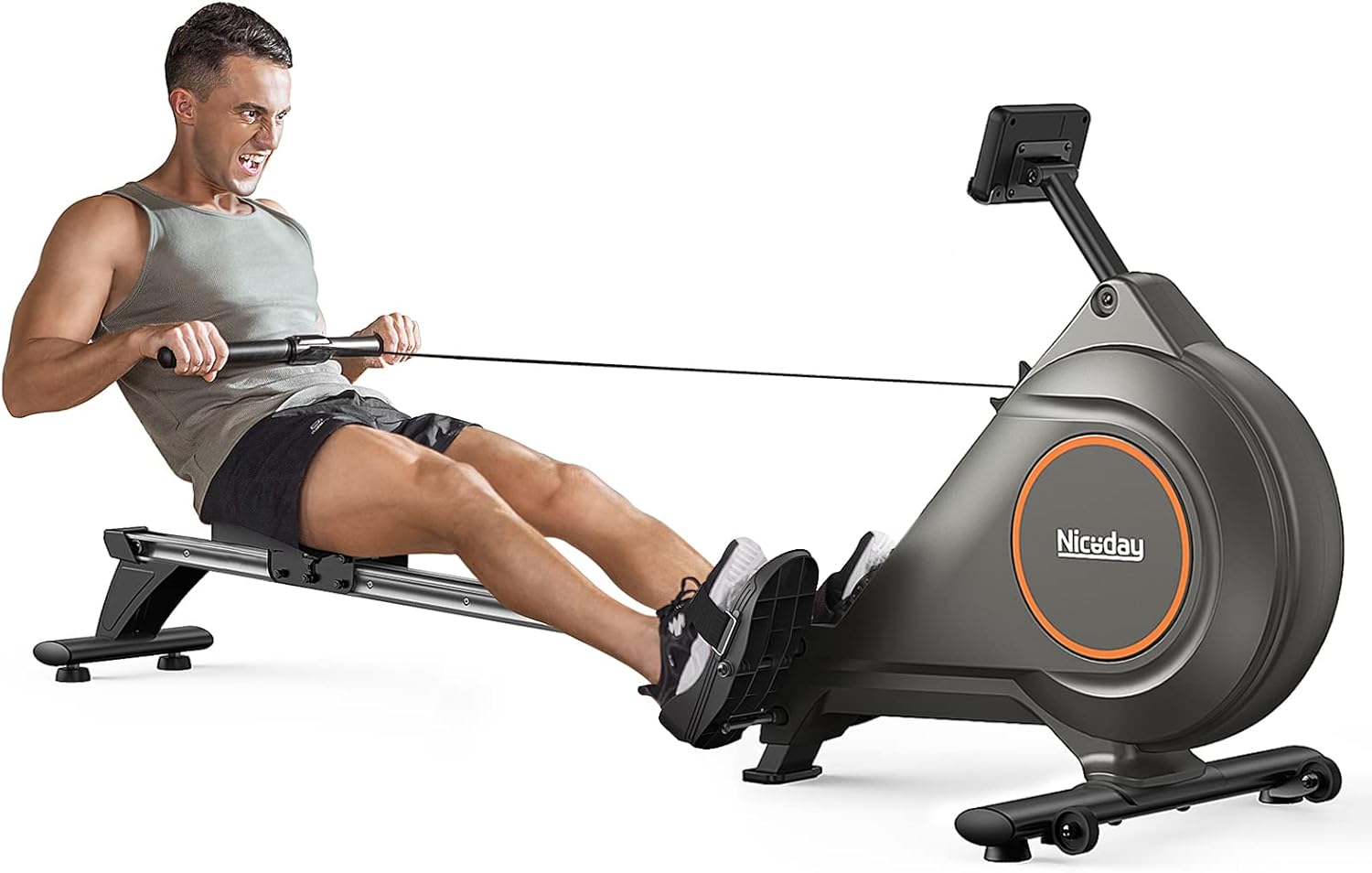 Niceday Rowing Machine for Home Use, HyperQuiet Rower with16 Resistance