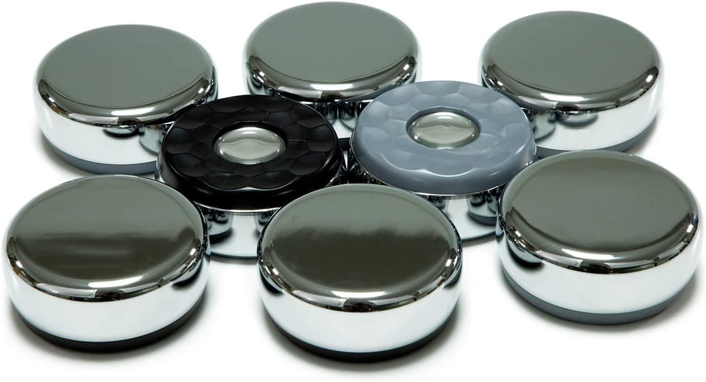 Indoor Shuffleboard Pucks - Set of 8 - Home Games Dia 2-1/8” 53mm