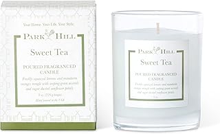 Park Hill Collection Home Fragrance Sweet Tea Boxed Poured Glass Candle