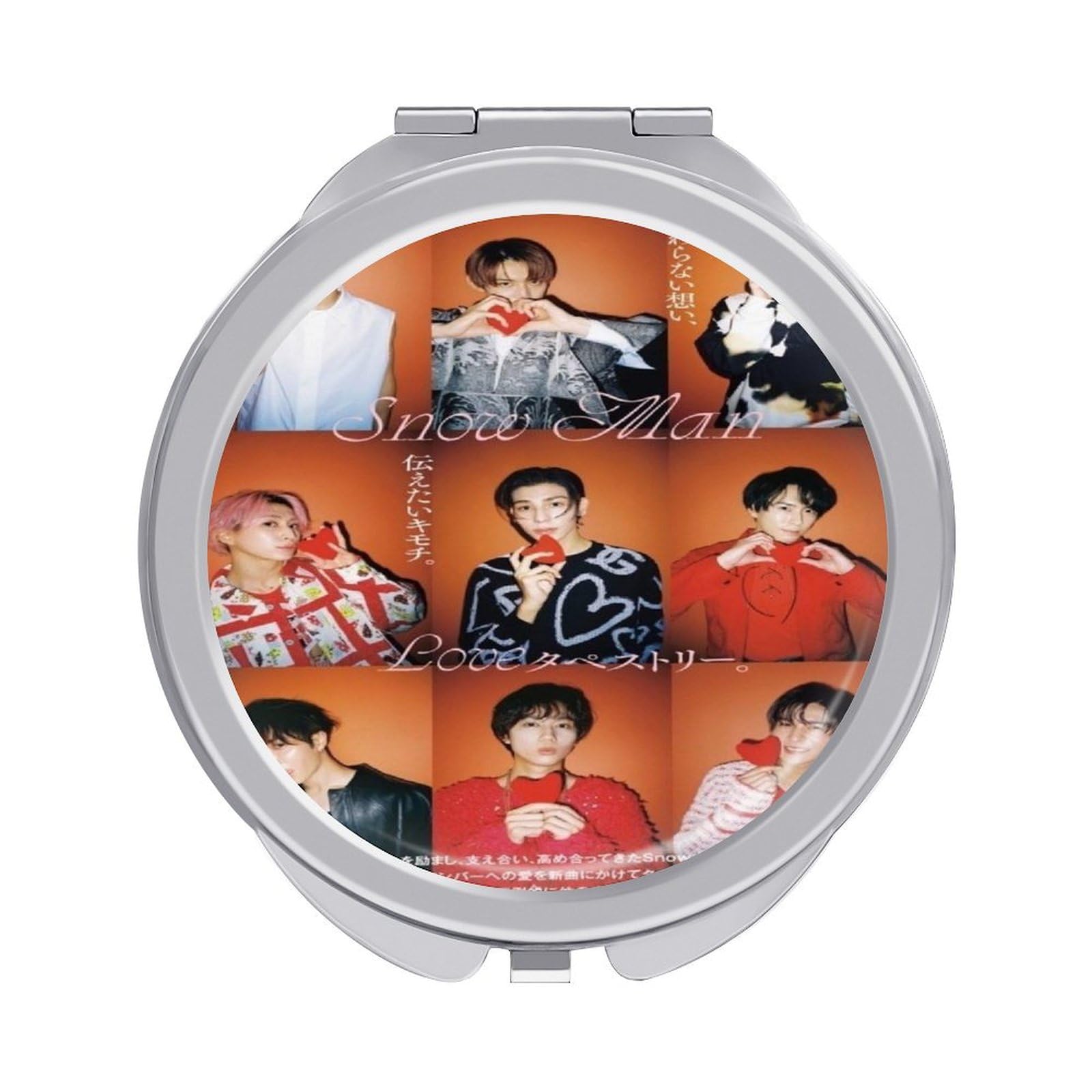 【未使用品】KOSEオリジナル LEDミラー 目黒蓮さんビジュアル入り 未使用品】KOSEオリジナル LEDミラー 目黒蓮さんビジュアル入り KOSE