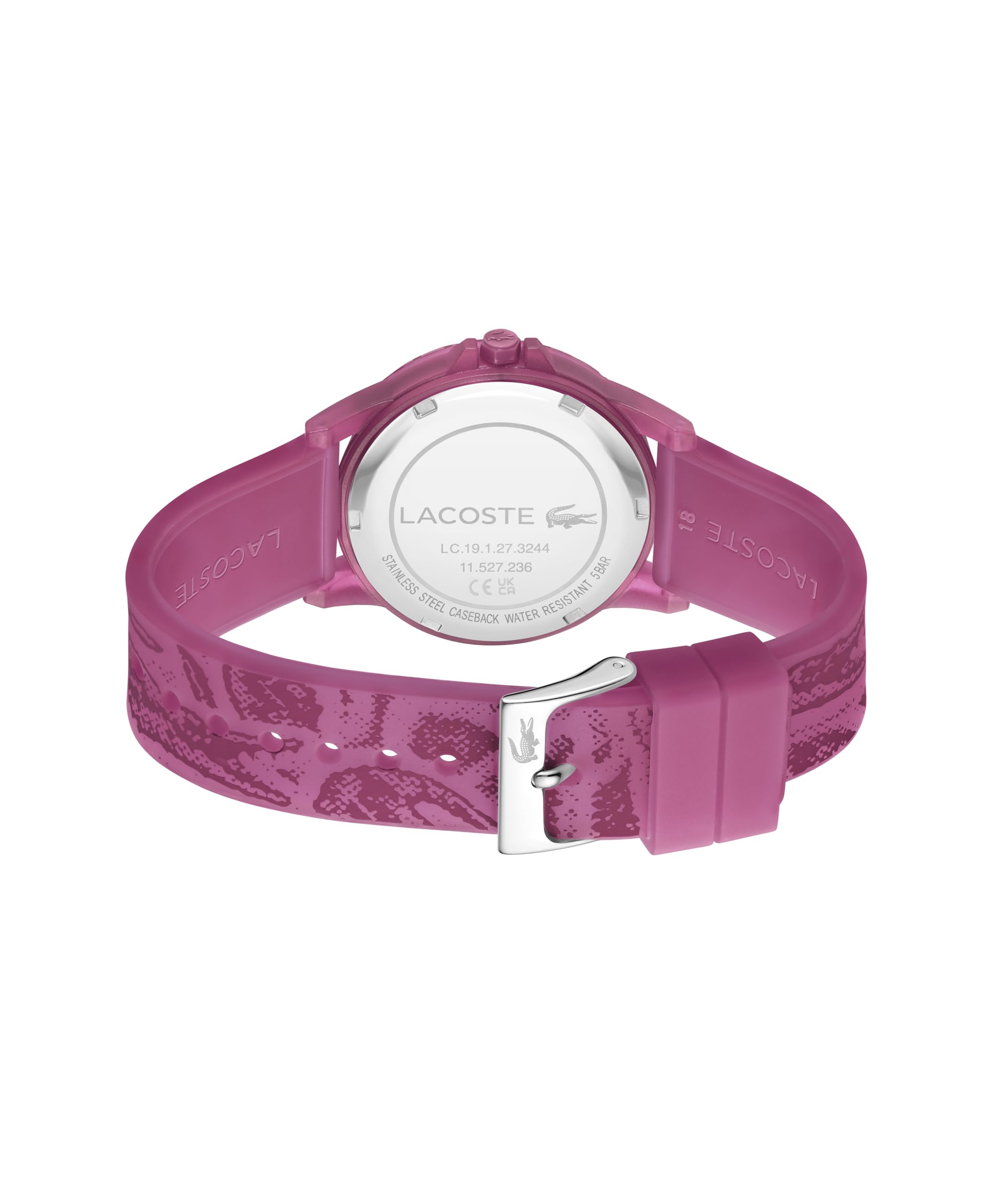 Lacoste Montre Enfant Rider Analogique – Mouvement Quartz, Étanche, Bracelet Silicone – Cadeau Mixte Garçon Fille