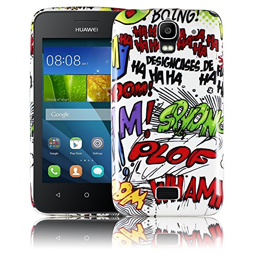 Huawei Y3 COMIC HAHA Cassa del respingente caso