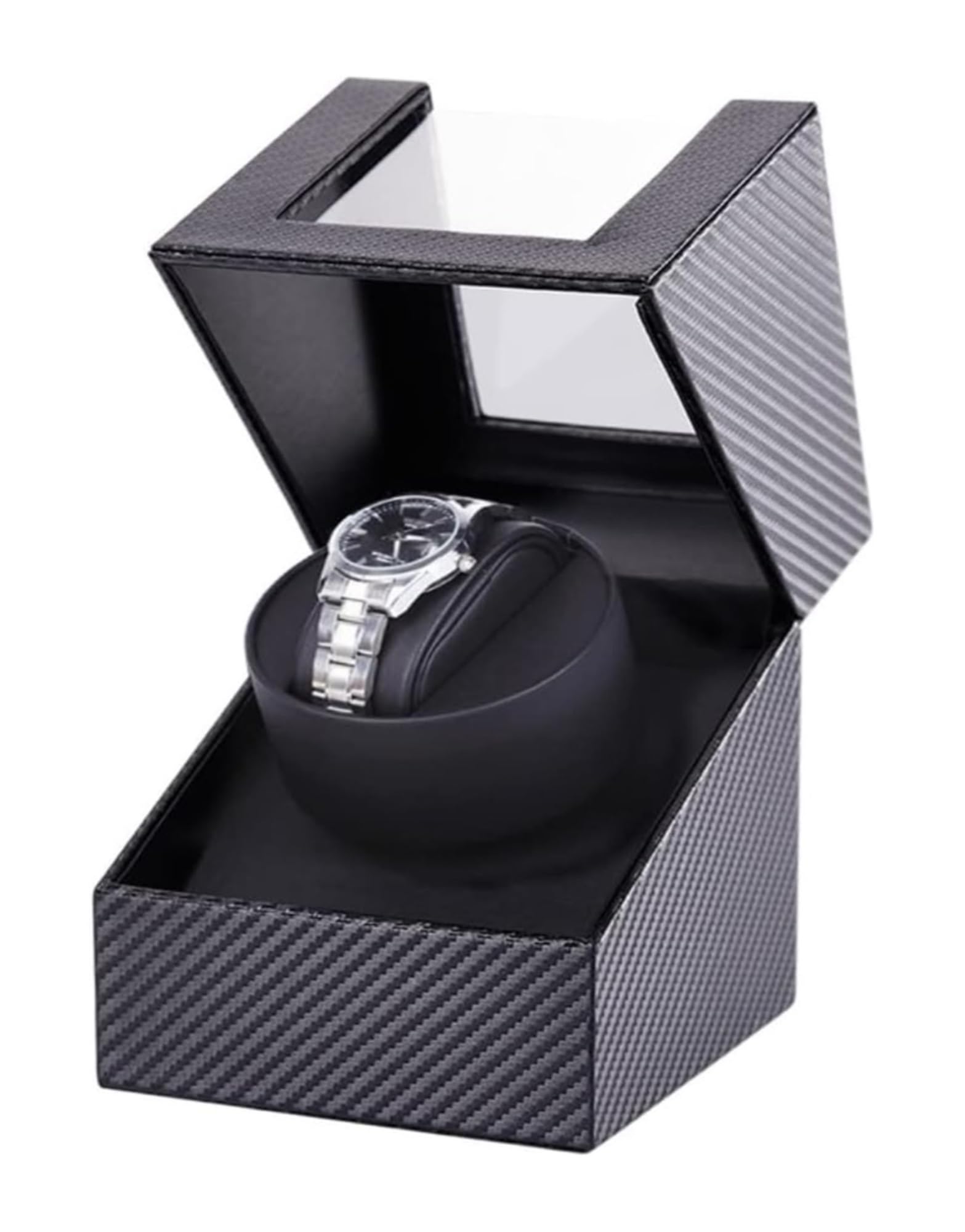 RUTAVM Aufbewahrung Roll Uhr Fall Stehen Automatische Uhr Wickler Display Box Mechanische Antimagnetische Automatische Wicklung Schmuck Wickler Uhr Organisieren uhrenbox uhrenkasten Fashion