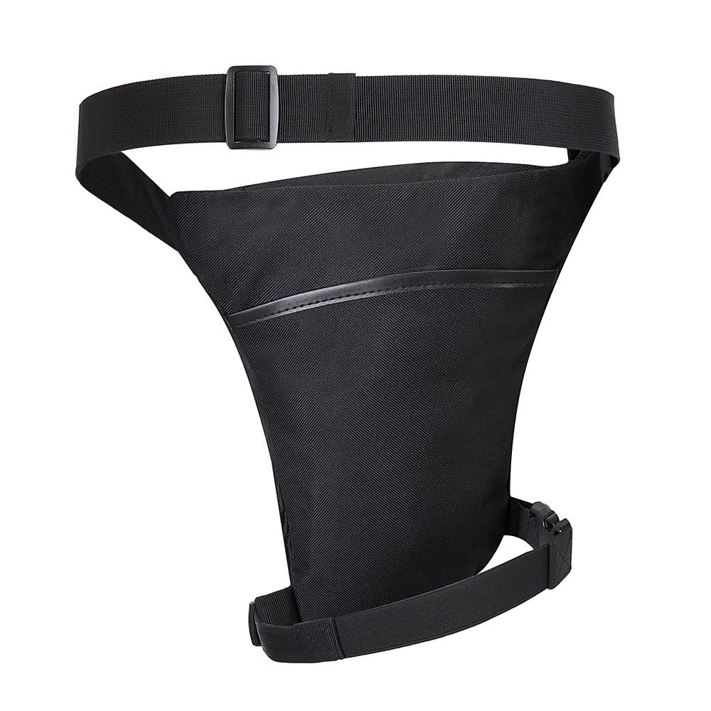 Sacoche De Jambe Moto Sac de Jambe Moto Taille Goutte Cuisse Hanche Ceinture Banane Sac Cavalier en Plein air Poche Voyage Sacs