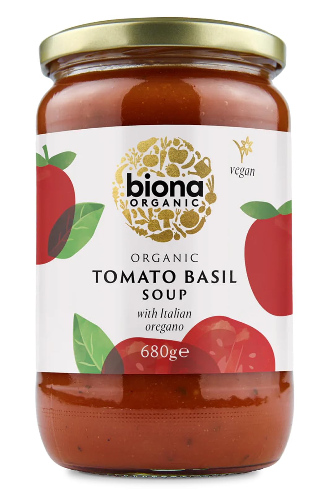 Biona organic tomato basil soup 680 g