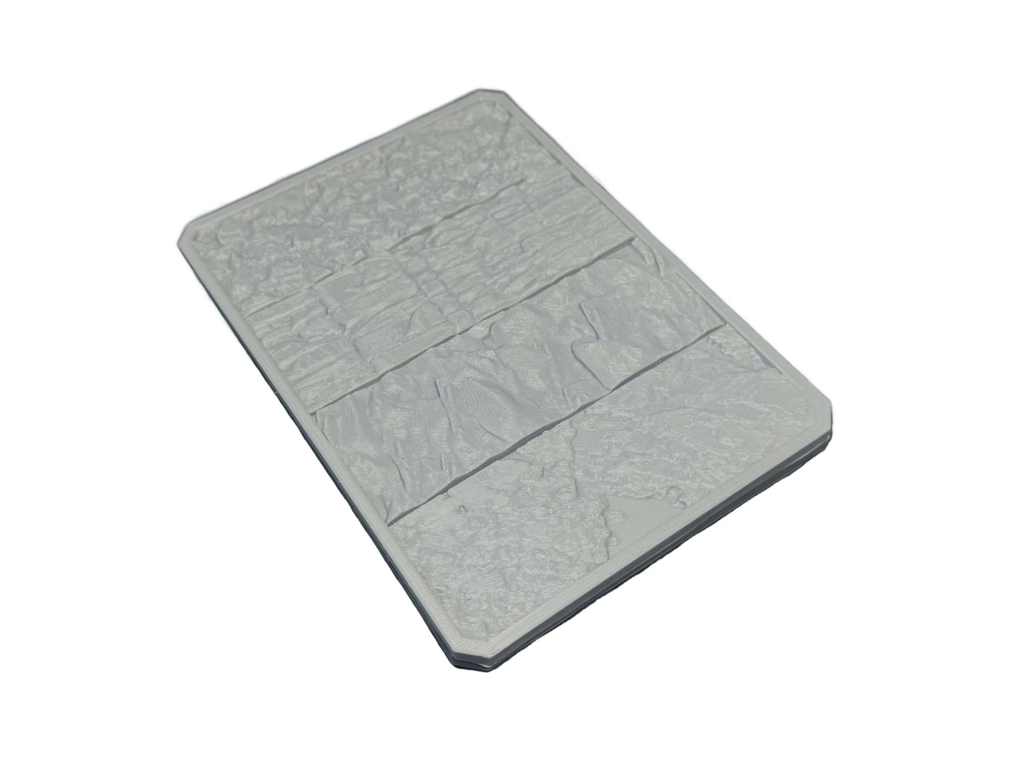 Rocky Textures Dry Brush Texture Palette for Miniature Painting 14cm x 10cm