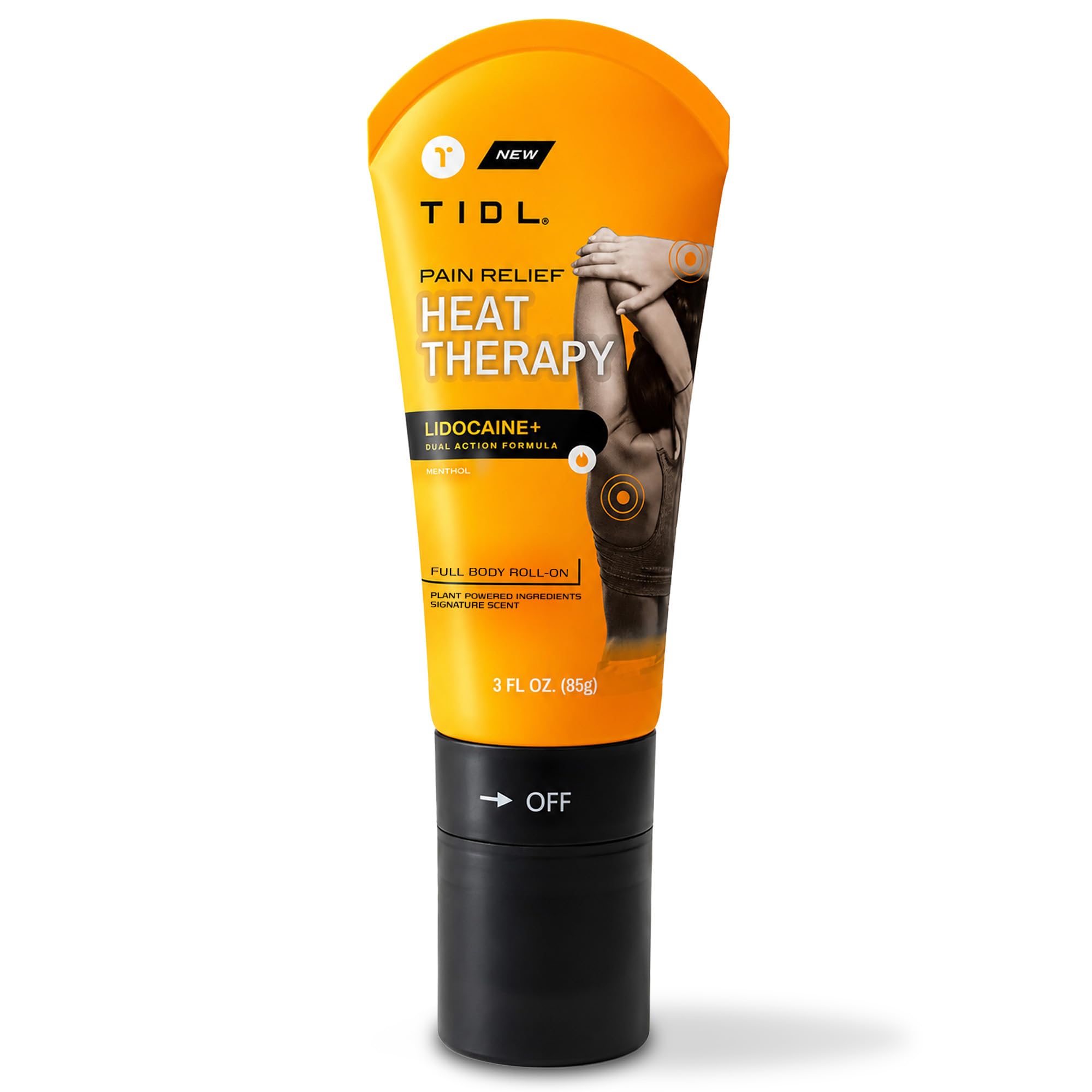 Amazon.com: TIDL Heat Therapy Roll-On Pain Reliever, Menthol